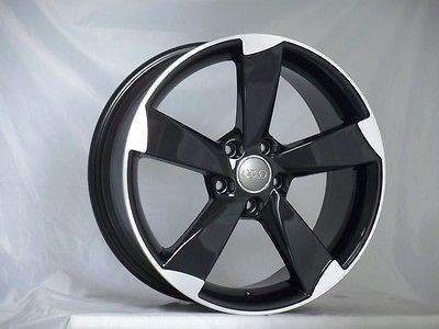 MK4 VW GLI GTI RC Black RIMS 18 INCH 5X100 WHEEL FACTORY STYLE AUDI 