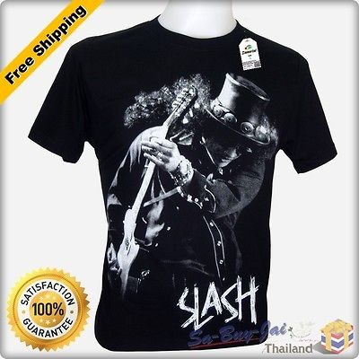 SHIRT SLASH GUNS N ROSES SOLO GUITAR HERO AXL HEAVY METAL ROCK NWT 