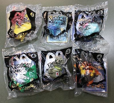 2012 Pokemon Black White McDonalds Happy Meal Set UNOPENED