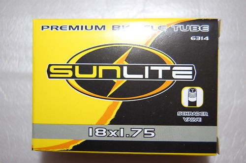 SUNLITE PREMIUM Bicycle Bike BMX Inner TUBE 18 x 1.75