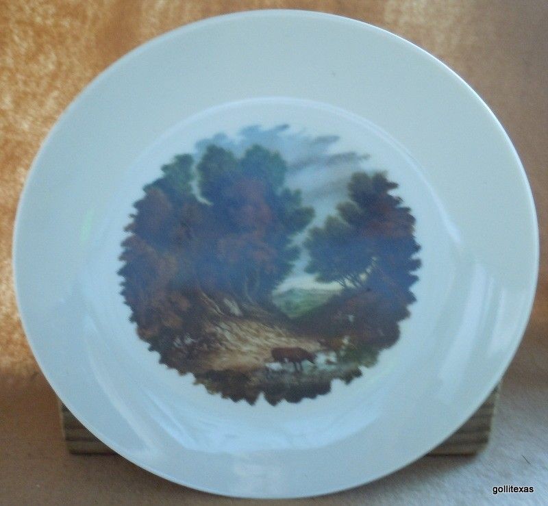 Vintage Plate with Design by Grafton van Hunnik Dutch Painter 8.5