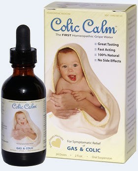 Colic Calm Gripe Water Colic Gas Reflux Relief 2oz NEW