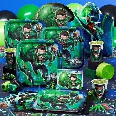 GREEN LANTERN DC COMICS BIRTHDAY PARTY SUPPLIES MANY CHOICES BUILD 