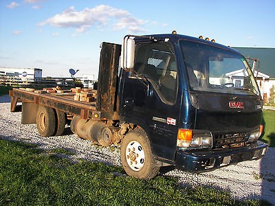 1995 GMC W4 FORWARD 14FLATBED TURBO DIESEL AUTOMATIC DAUL WHEELS