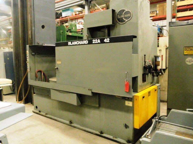 9026 BLANCHARD Rotary Grinder Model 22A 42 with 42 Chuck & 22 