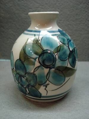 MOULIN HUET GUERNSEY POTTERY VASE ~ ENGLAND