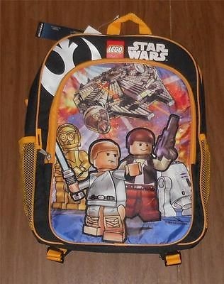   WARS LEGO BACKPACK 16 x 12 x 4 LEGO STAR WARS BACKPACK 2 MESH POCKETS