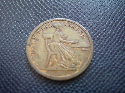 UK / QUEEN VICTORIA TOKEN   MEDAL / 1840 1860