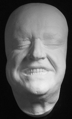 JACK NICHOLSON life mask GRINNING movie Shining Joker