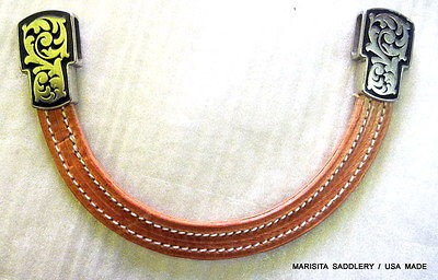 NEW MARISITA HERMANN OAK LEATHER BRIDLE/HEADSTA​LL EAR LOOP JEREMIAH 