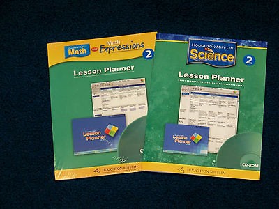 Science 2 and Math 2 Lesson Planner by Houghton Mifflin