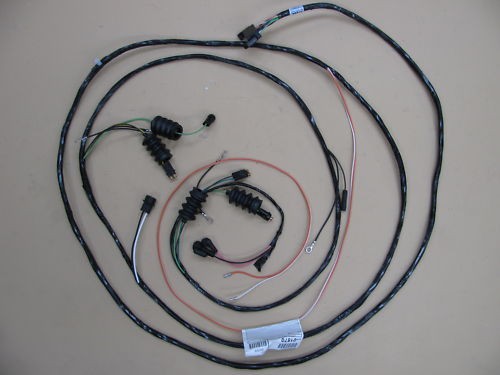 65 66 Corvette REAR BODY WIRING HARNESS wireing NEW lamps lamp lights 
