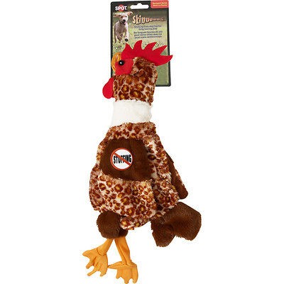 SPOT ETHICAL SKINNEEZ SKINNEEEZ CHICKEN 18 PLUSH DOG TOY FREE SHIP IN 