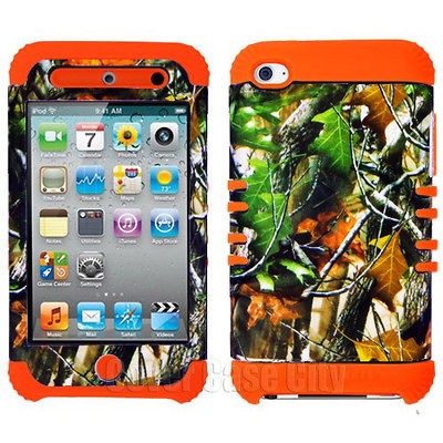   Case + Mossy Oak Camo Hybrid Cover for Apple iPod Touch 4 4th Gen