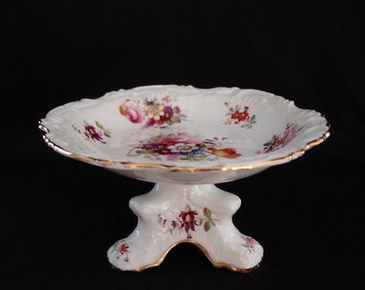 Hammersley Fine Bone China Howard Sprays Round Compote