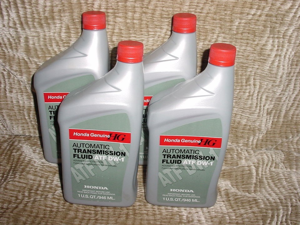 Honda Genuine ATF DW1 Transmission Fluid 4 Qts. Acura Accord Civic 