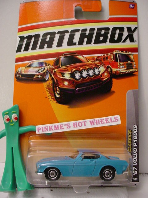 NEW 2010 Matchbox Classics #17 69 VOLVO P1800S★BLUE★