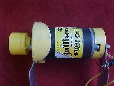 Sullivan Hi Tork Hi Rpm 12 Volt Starter for Remote Control Airplanes