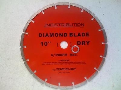 10 DIAMOND SAW BLADE for DRY CUTTING CONCRETE BRICK LAPIDARY STONE 