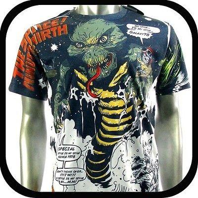   Mirth T Shirt Tattoo bmx Graffiti Rock N101 Sz L Skate Board Indie Vtg