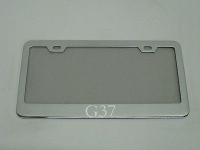   Metal Auto License Plate Frame   INFINITI   L (Fits Infiniti G37