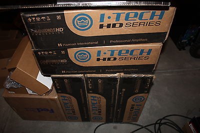 Crown ITECH I TECH IT5000 5000HD HD Power BSS Pro Professional Amp 