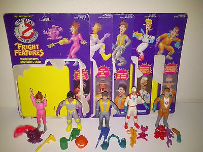 Vintage Kenner Real Ghostbusters FRIGHT FEATURES 100% COMPLETE Janine 