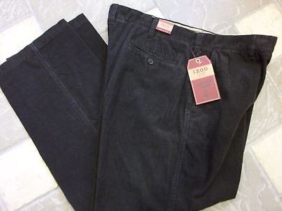 NEW IZOD BROWN CORDUROY PANTS MENS 40X30