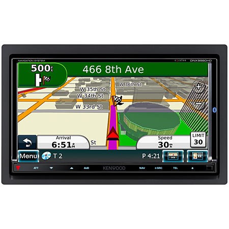 Kenwood eXcelon DNX9980HD Automotive In Dash GPS Receiver