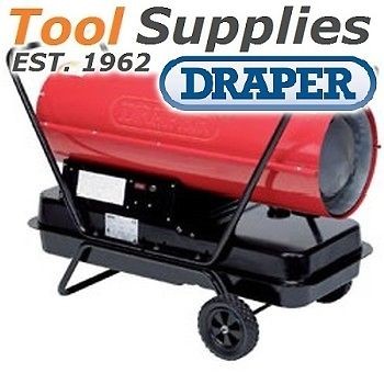 DRAPER 19750   102,420 BTU (30kW) 230V DIESEL/KEROSEN​E SPACE HEATER