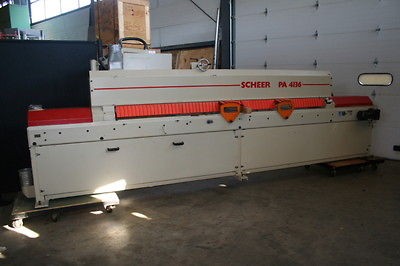 panel dividing saw scheer pa 4136 cnc 10 1999 time