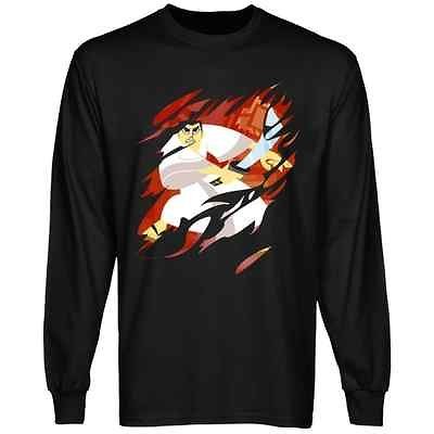 Samurai Jack Rip Long Sleeve T Shirt   Black