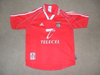 BENFICA ADIDAS JERSEY OFFICIAL REPLICA YOUTH SMALL #8 CLIMALITE