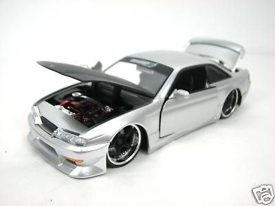 Jada Toys 98 Nissan 240SX(S 14) 1/24 Diecast OptionD