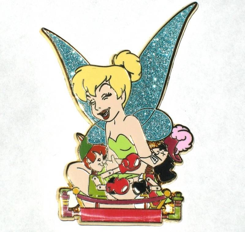 NEW✿Disney Pin✿LE✿Tink✿Tinker Bell✿Captain Hook✿Peter Pan 