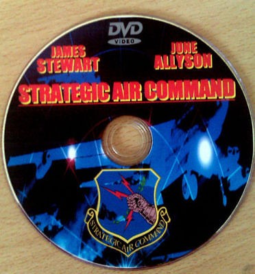 STRATEGIC AIR COMMANDDVDJA​MES STEWART,JUNE ALLYSON.