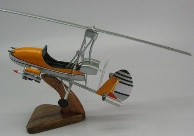 Wallis WA 116 James Bond Autogyro Wood Model Large FS