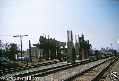   Railroad   Oct 1956 Vandeventer Engine Terminal   35mm koda slide 45o