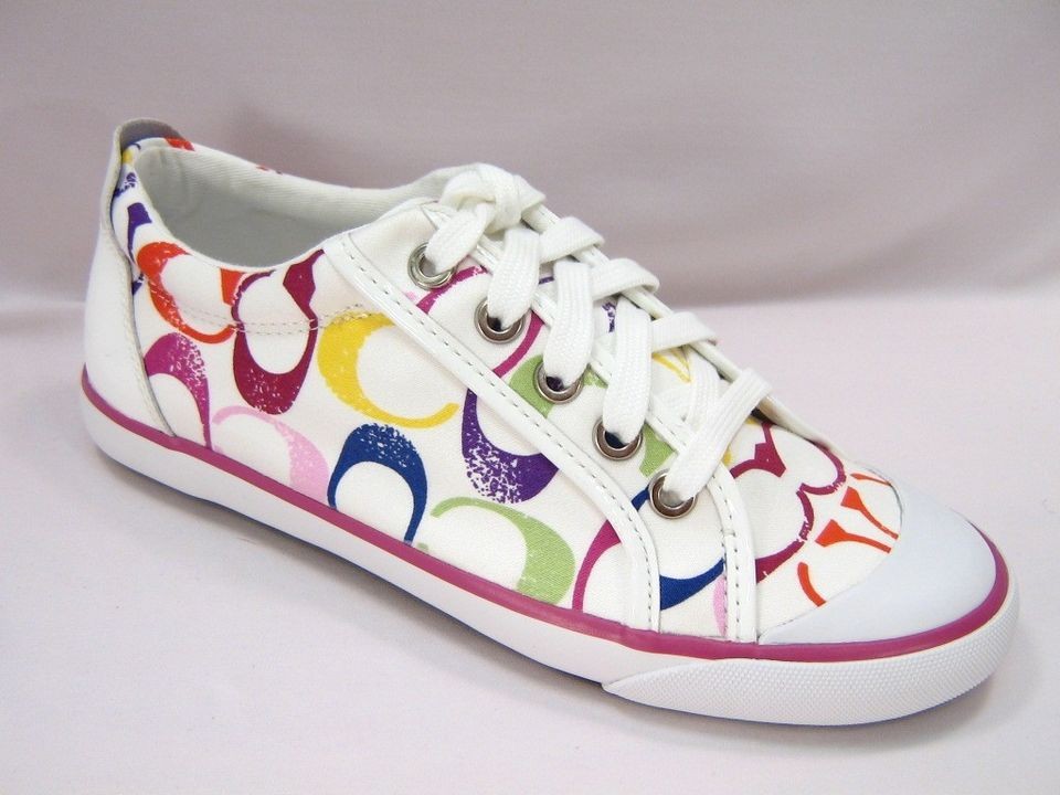 coach colorful sneakers