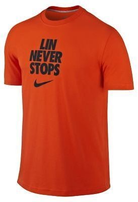   NIKE DRI FIT LIN NEVER STOPS T SHIRT LIMITED JEREMY LIN M, L, XL