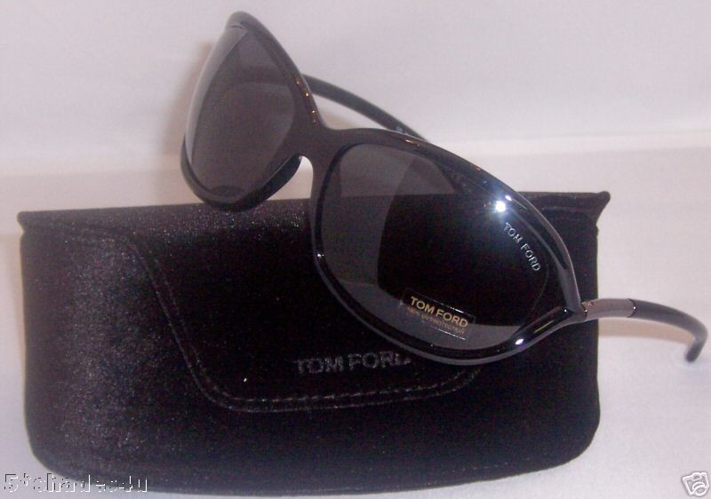 TOM FORD JENNIFER TF 8 BLACK 199 NEW SUNGLASSES