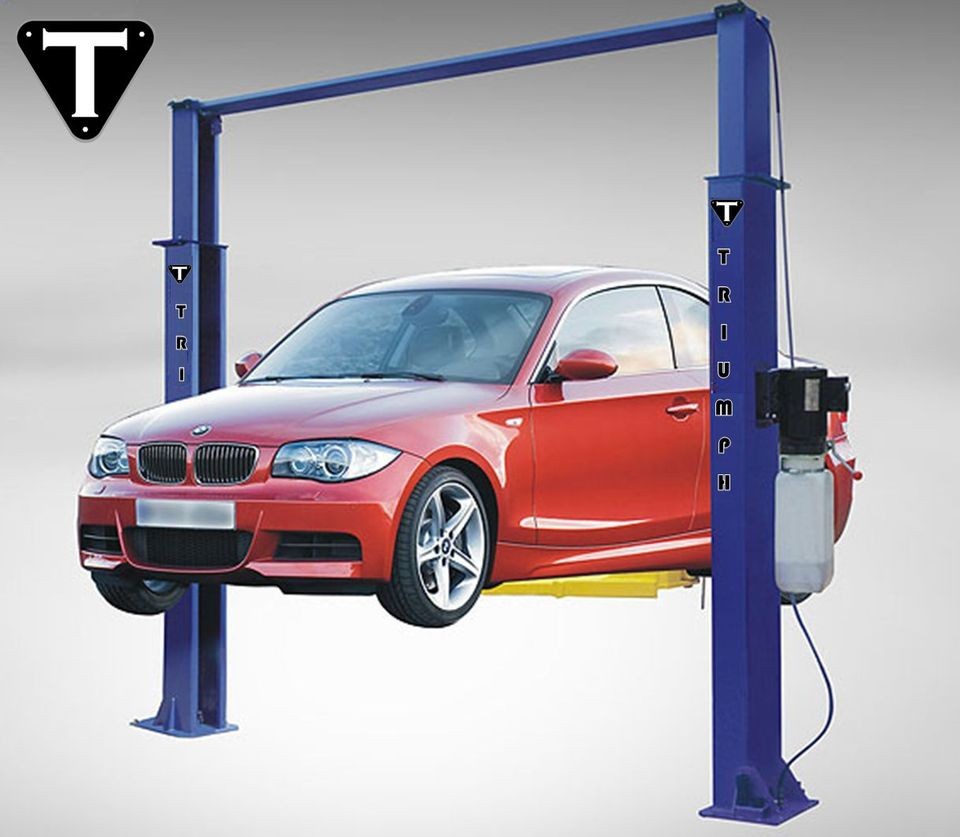 Two Post Auto Lift 9,000 lb. capacity car vehicle lift overhead style 