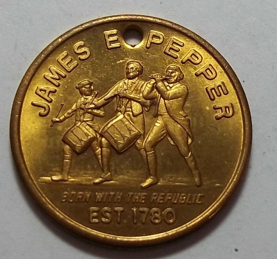 Vintage James E Pepper Token