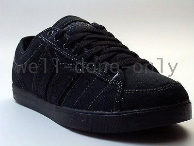 Macbeth Manchester black denim tennis vegan skate casual canvas mens 