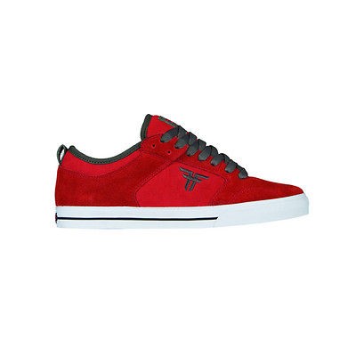FALLEN CLIPPER RED/CHARCOAL MENS SKATE SHOES NEW SIZE 7.5