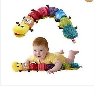 Brand New Lamaze Soft Baby Toys Musical Inchworm Plush Rattles Birth 0 