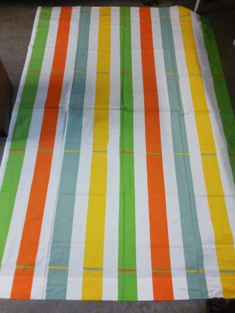 Marimekko Finland Kristina Isola Colorraita 1998 Vintage Fabric