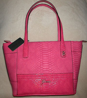 New Guess Handbag Confession Carryall Tote. Pink. VG332822. Authentic