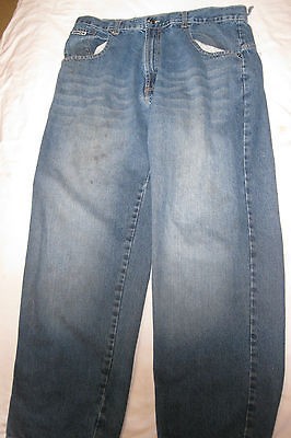 Joker Brand Jeans Size 40 Inseam 32 31 Distressed Men Denim Jeans