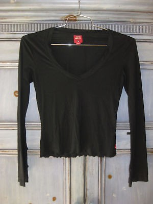 miss sixty black l s t shirt size s